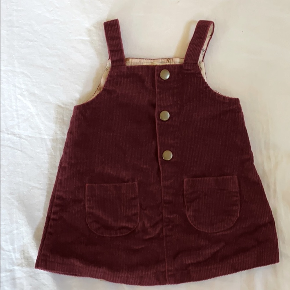 Baby girl corduroy dress